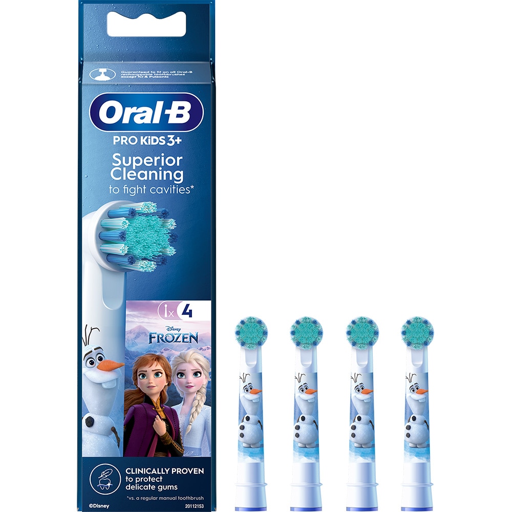Rezerve periuta de dinti electrica pentru copii ORAL-B Pro Kids Frozen, 4buc