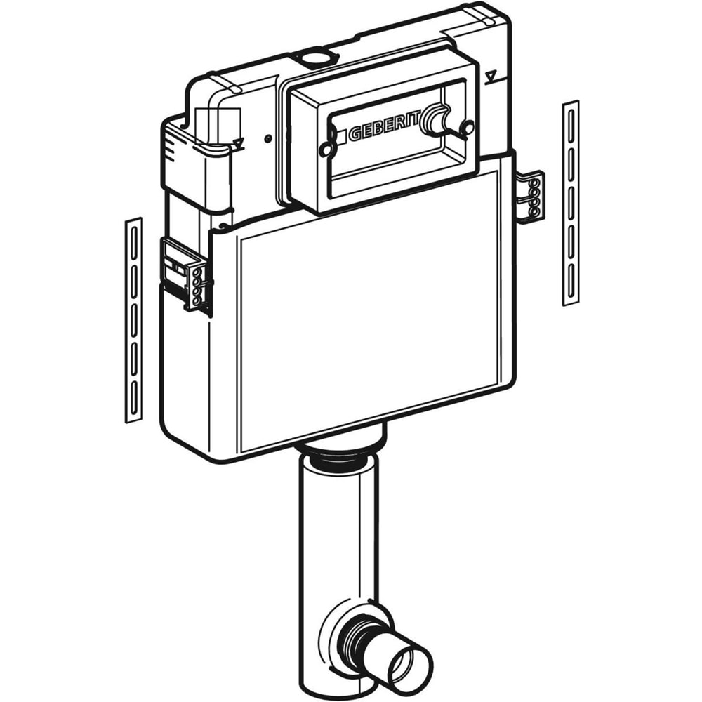 Rezervor WC incastrat GEBERIT Delta Up 109.100.00.1, 6l