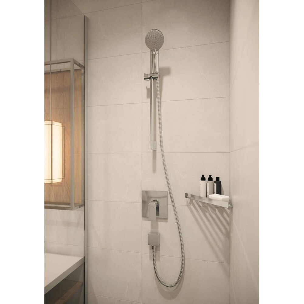Etajera baie HANSGROHE Addstoris 41741000, 30.5 cm, crom