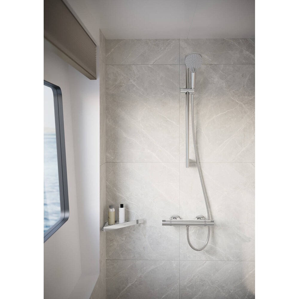 Etajera baie HANSGROHE Addstoris 41741000, 30.5 cm, crom