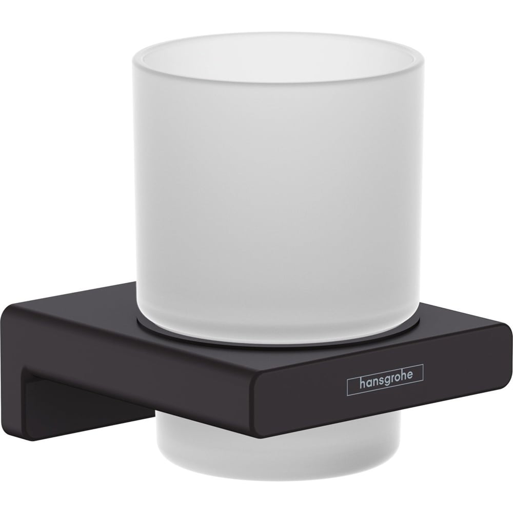 Suport periuta dinti HANSGROHE Addstoris 41749670, 9.1 cm, negru