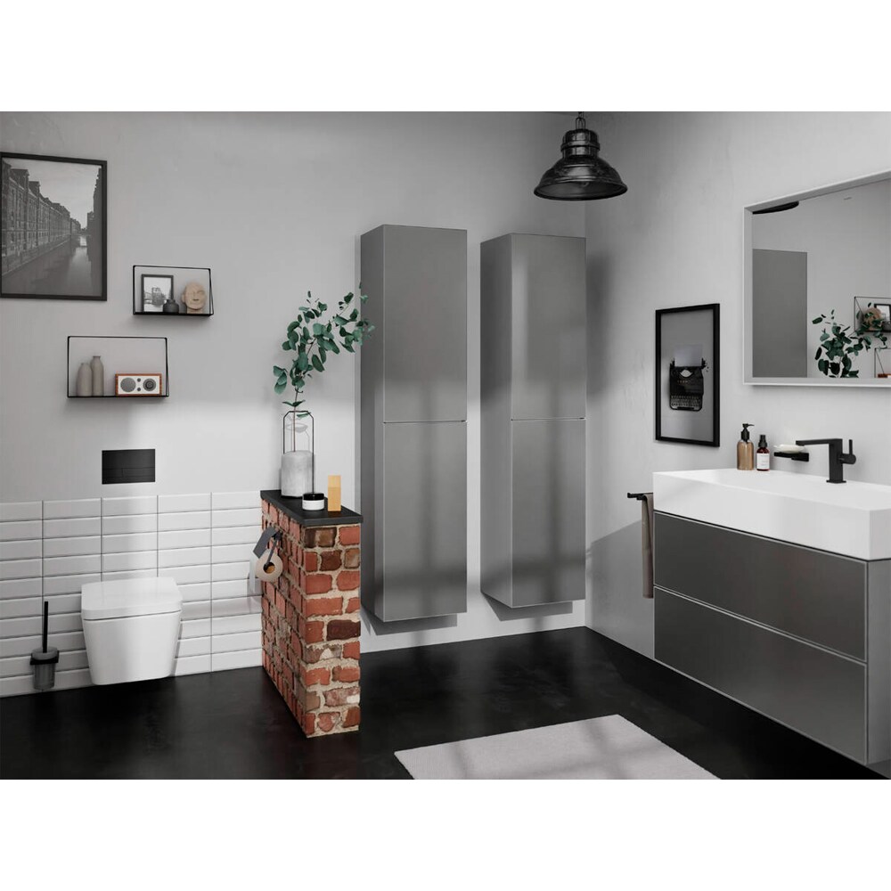 Suport hartie igienica HANSGROHE Addstoris 41753670, negru