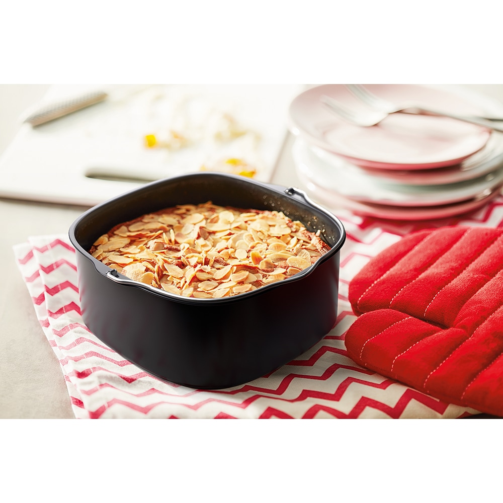 Set accesorii airfryer PHILIPS XXL HD9957/00, negru-rosu