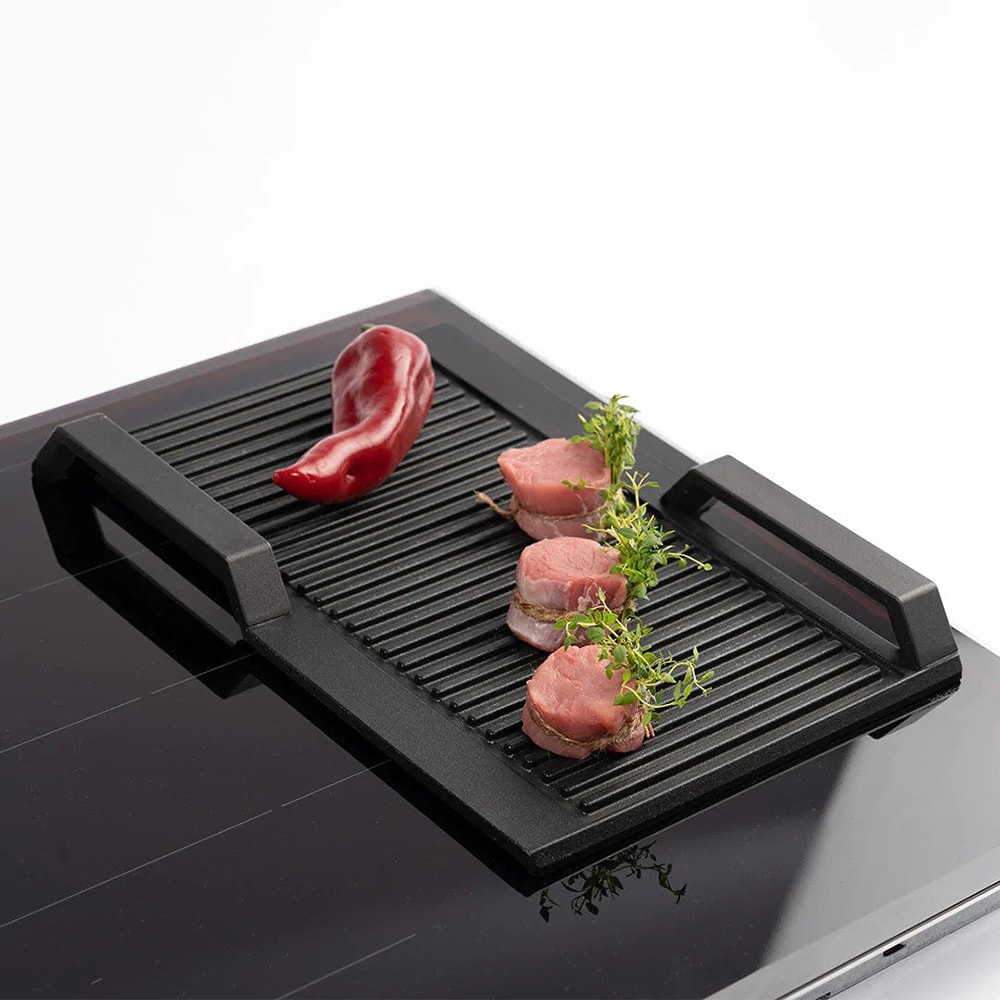 Placa grill BOSCH Grill HEZ390522, 37x25cm, negru