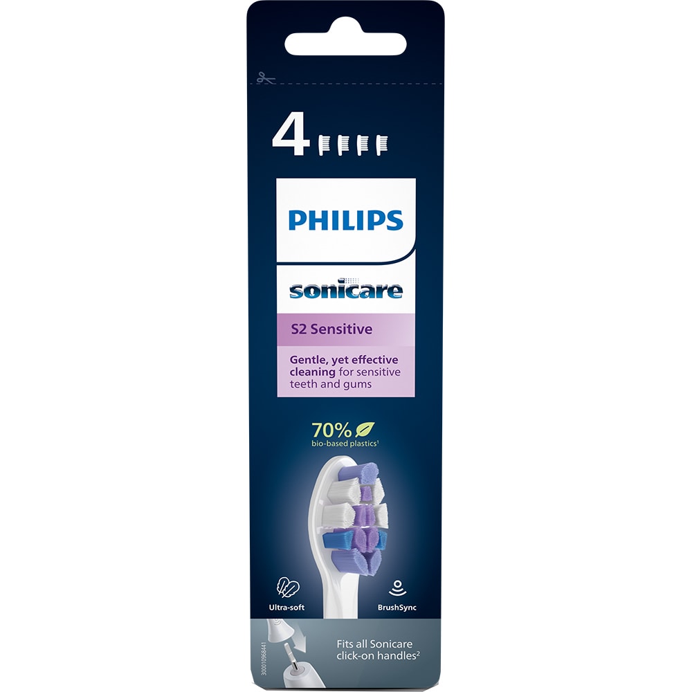 Rezerve periuta de dinti electrica PHILIPS Sonicare Sensitive HX6054/10, 4 bucati
