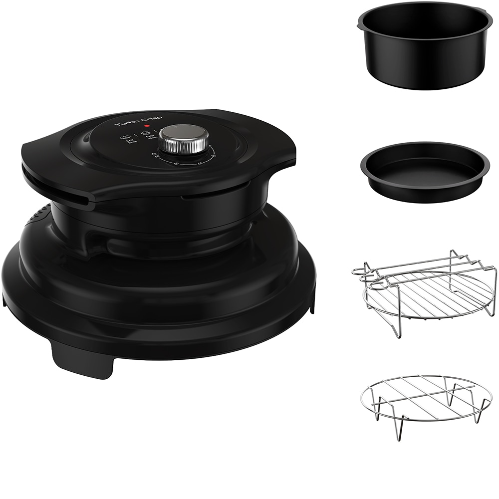 Accesoriu pentru prajit TEFAL Turbo Crisp LF101810, argintiu-negru