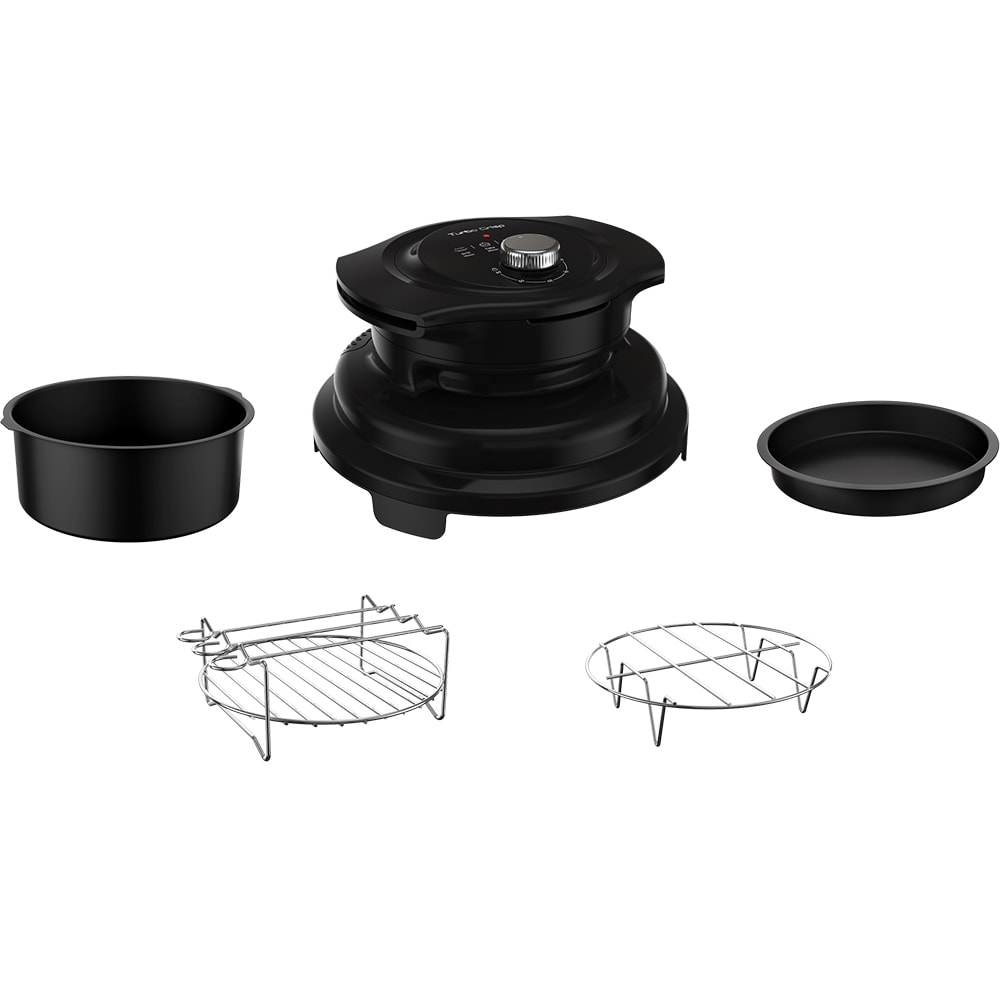 Accesoriu pentru prajit TEFAL Turbo Crisp LF101810, argintiu-negru