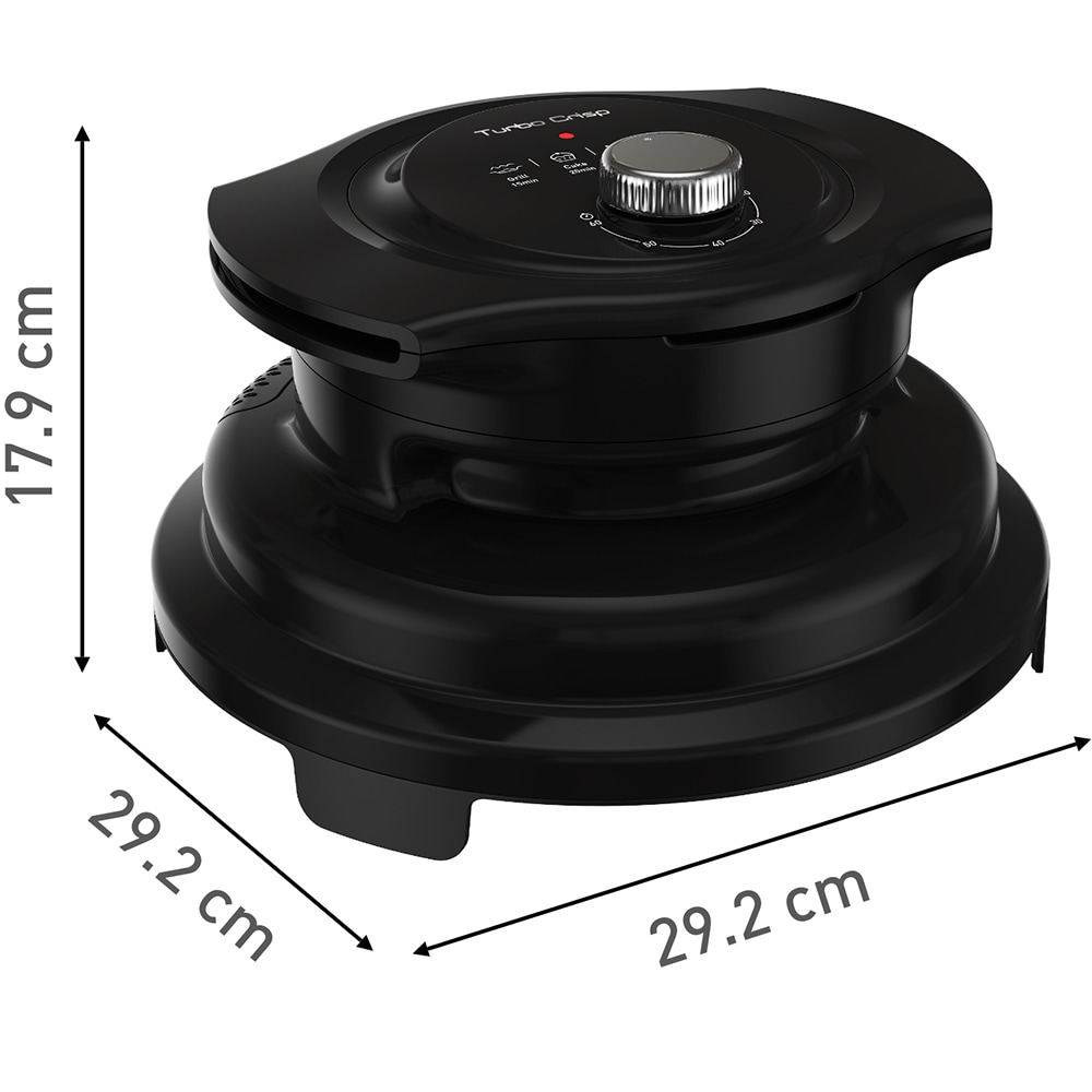 Accesoriu pentru prajit TEFAL Turbo Crisp LF101810, argintiu-negru