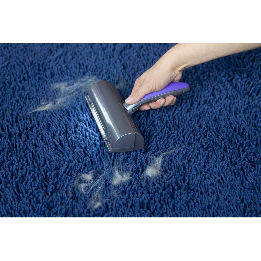 Perie electrica indepartarea parului animalelor MEDIASHOP Fur Daddy M31223, gri-mov