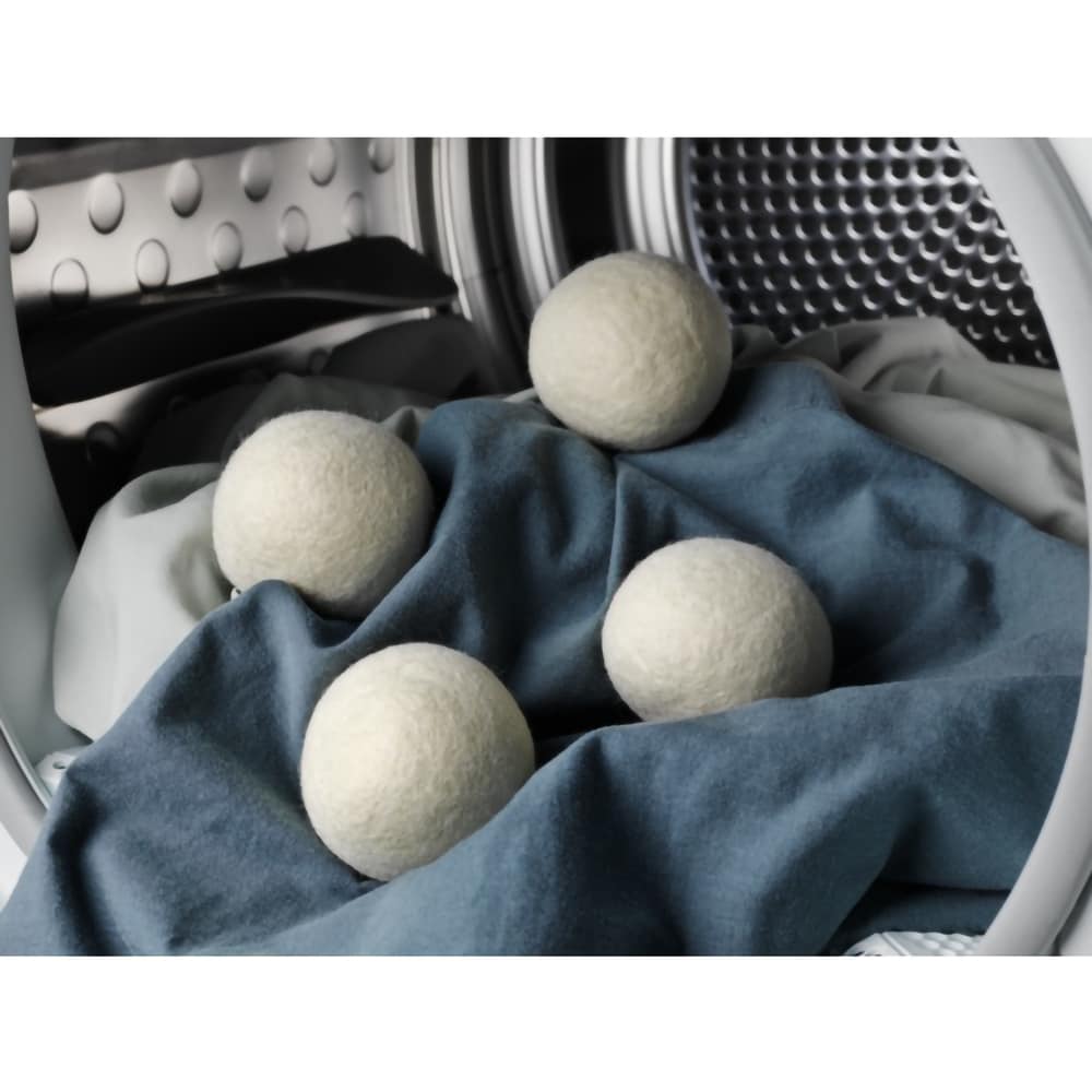 Set 4 mingi antisifonare din lana pentru uscatoare de rufe ELECTROLUX M9YHODB1
