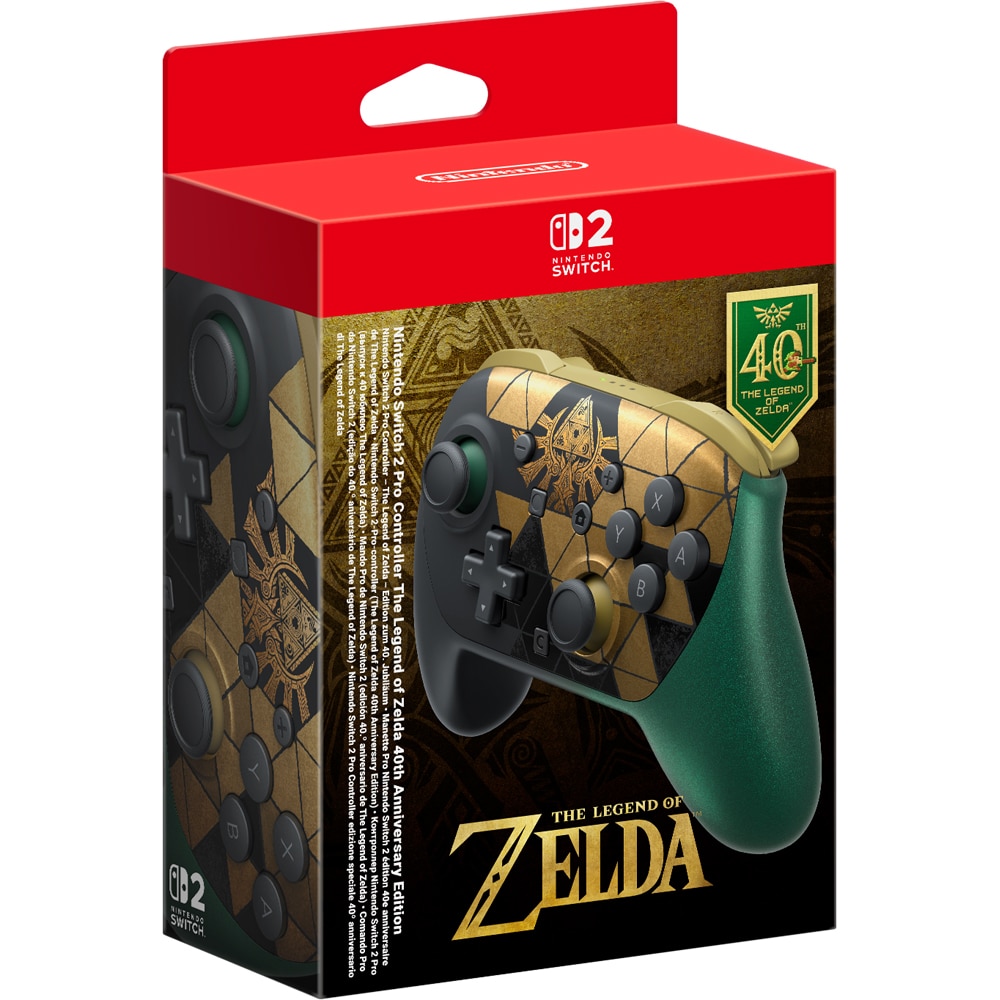 Controller NINTENDO Switch 2 Pro The Legend of Zelda 40th Annivesary Edition