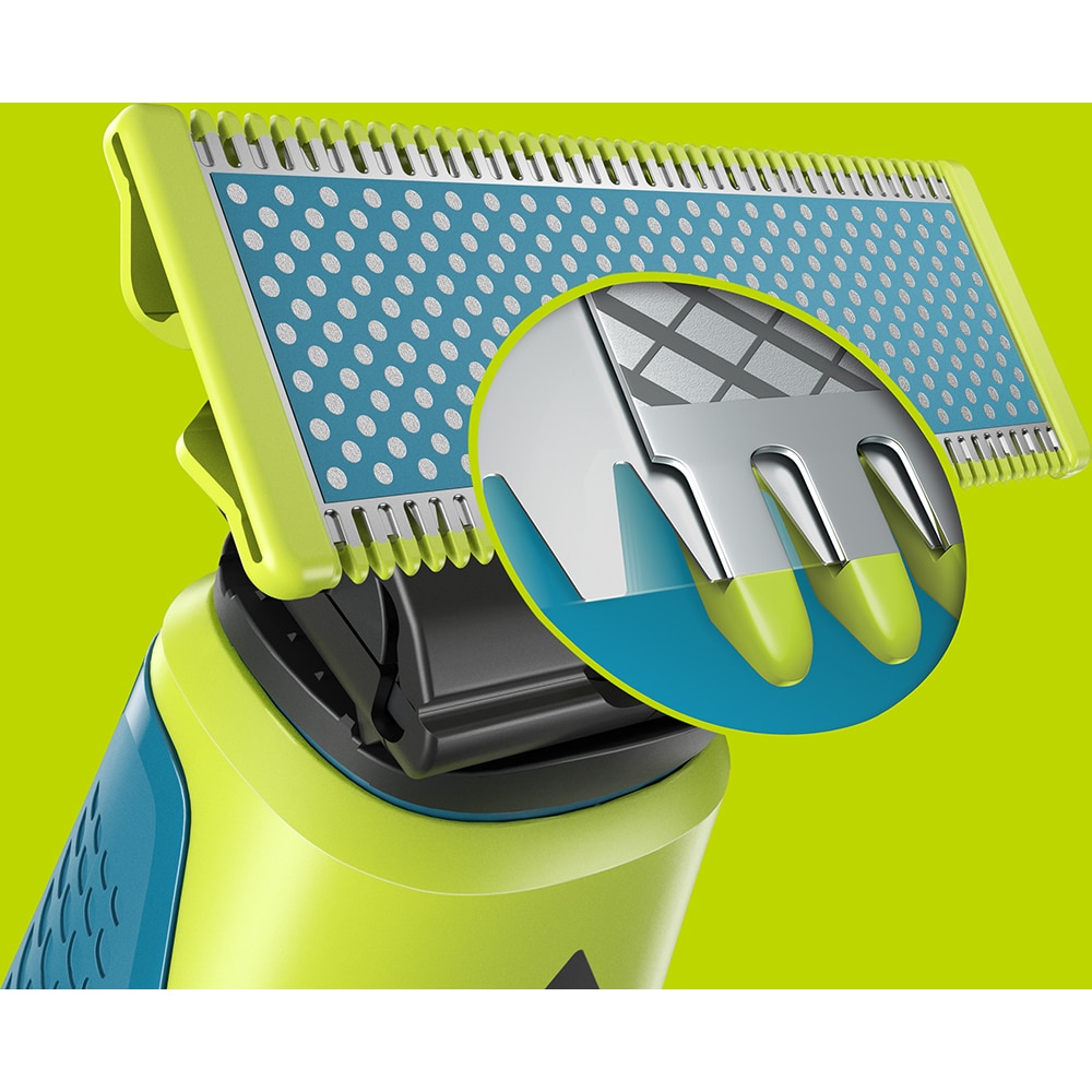 Rezerva aparat de ras PHILIPS Oneblade QP225/50, 2 bucati