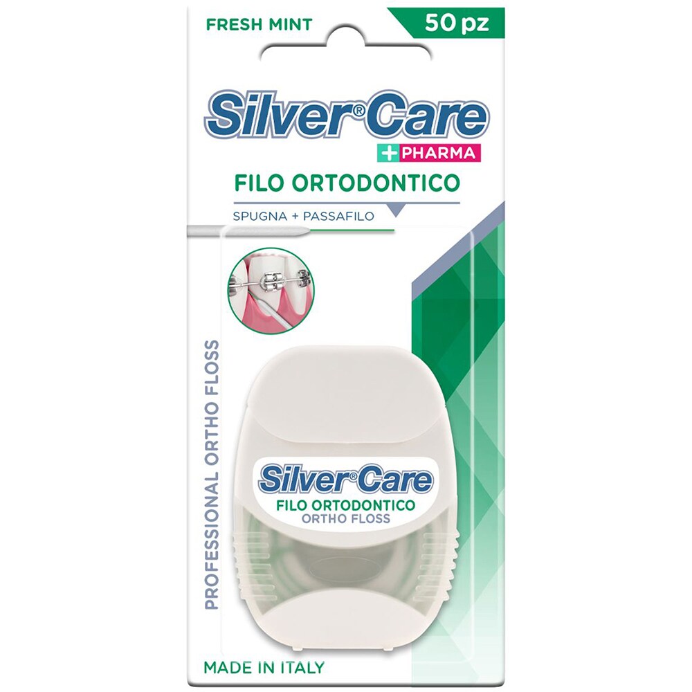 Ata ortodontica SILVER CARE, implant dentar sau punti, 50 buc.