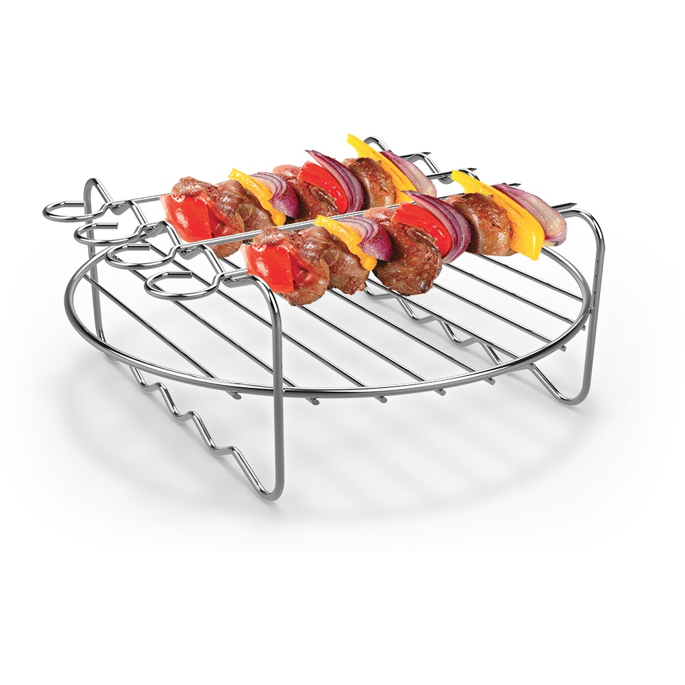 Set accesorii friteuza cu aer cald TEFAL XA113010, 4 buc, negru-argintiu