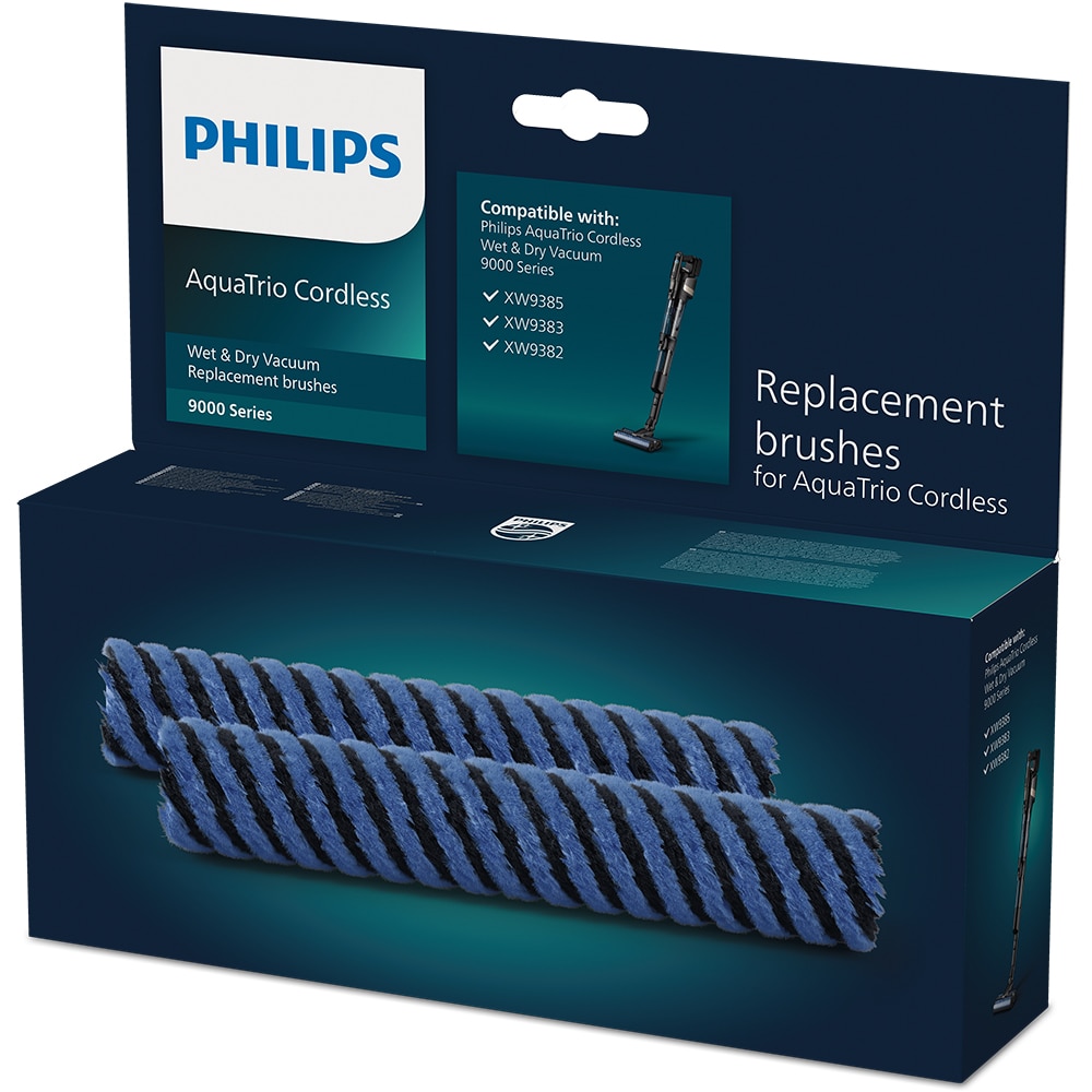 Set 2 perii PHILIPS Power Brush XV179301, albastru-negru