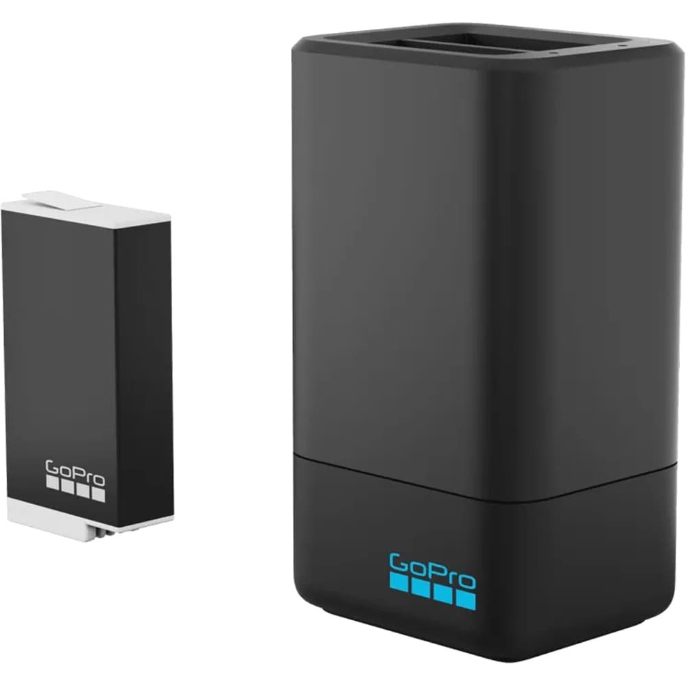 Incarcator dublu GOPRO ACDBD-011-EU, MAX, 1 acumulator Enduro, negru