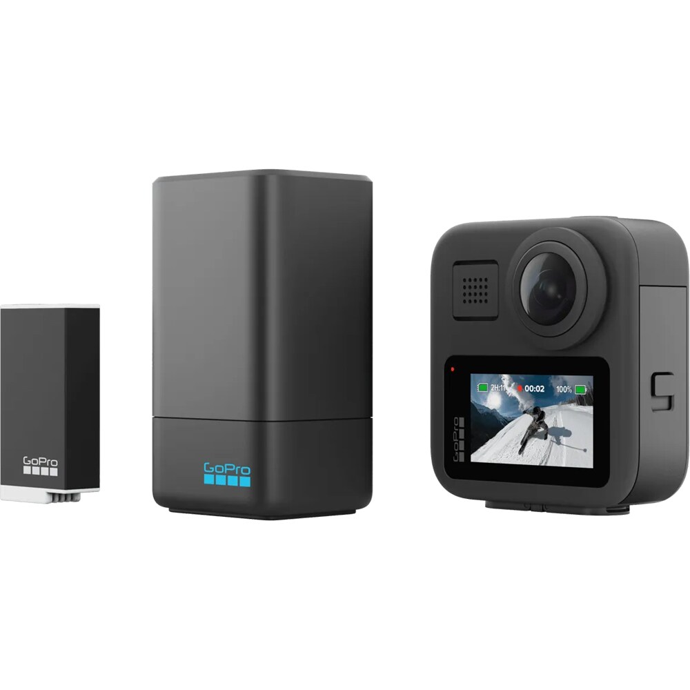 Incarcator dublu GOPRO ACDBD-011-EU, MAX, 1 acumulator Enduro, negru