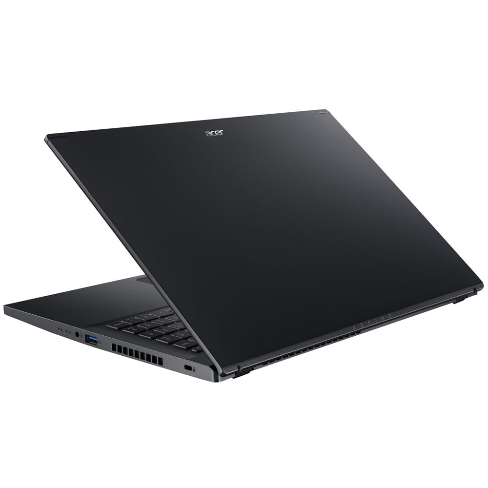 Laptop gaming ACER Aspire 7 A715-51G-51QS, Intel Core i5-1240P pana la 4.4GHz, 15.6" Full HD, 8GB, SSD 512GB, NVIDIA GeForce RTX 3050 Ti 4GB, Free DOS, negru