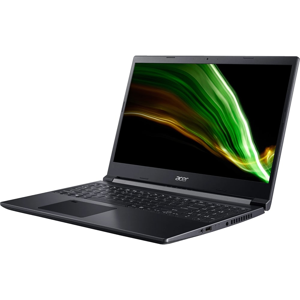 Laptop Gaming ACER Aspire 7 A715-42G, AMD Ryzen 5 5500U pana la 4GHz, 15.6" Full HD, 8GB, SSD 512GB, NVIDIA GeForce GTX 1650, Free DOS, negru