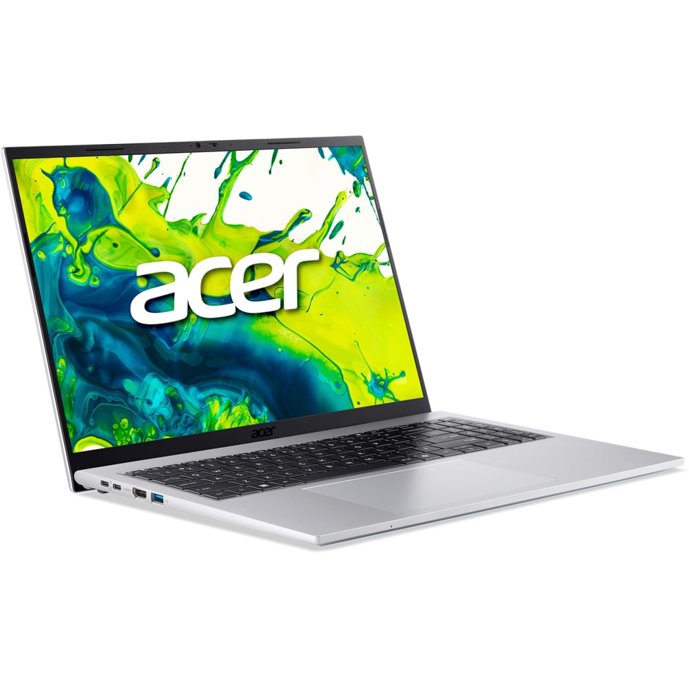 Laptop ACER Aspire Go 16 AG16-71P-92BM, Intel Core i9-13900H pana la 5.4GHz, 16" WUXGA, 32GB, SSD 1TB, Intel Iris Xe Graphics, Free Dos, Pure Silver