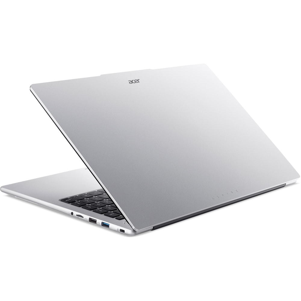 Laptop ACER Aspire Lite 15 AL15-44P-R01T, AMD Ryzen 5 7430U pana la 4.3GHz, 15.6" Full HD, 16GB, SSD 512GB, AMD Radeon Graphics, Free Dos, Light Silver