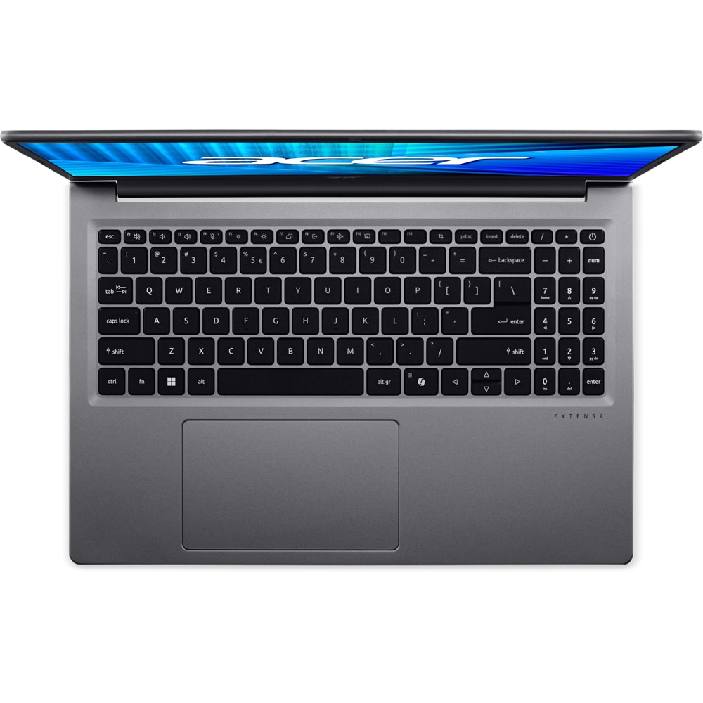 Laptop ACER Extensa 15 EXO15-51-53CF, Intel Core Ultra 5 115U pana la 4.2GHz, 15.6" Full HD, 16GB, SSD 512GB, Intel Graphics, Free Dos, Lunar Grey