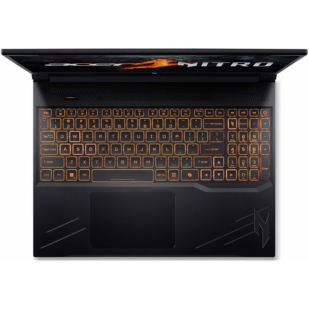 Laptop Gaming ACER Nitro V16 ANV16-41-R8X6, AMD Ryzen 5 8645HS pana la 5GHz, 16" WUXGA, 16GB, SSD 512GB, NVIDIA GeForce RTX 4050 6GB, Free DOS, negru