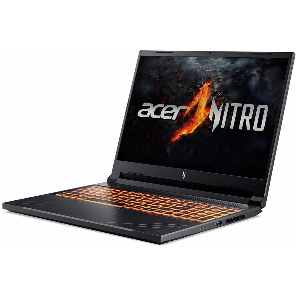 Laptop Gaming ACER Nitro V16 ANV16-41-R8X6, AMD Ryzen 5 8645HS pana la 5GHz, 16" WUXGA, 16GB, SSD 512GB, NVIDIA GeForce RTX 4050 6GB, Free DOS, negru