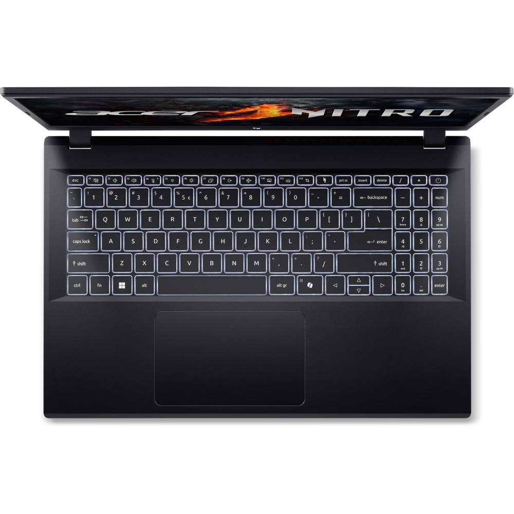 Laptop Gaming ACER Nitro V15 ANV15-41-R5J9, AMD Ryzen 7 7735HS pana la 4.75GHz, 15.6" Full HD, 16GB, SSD 512GB, NVIDIA GeForce RTX 4050 6GB, Linux, negru