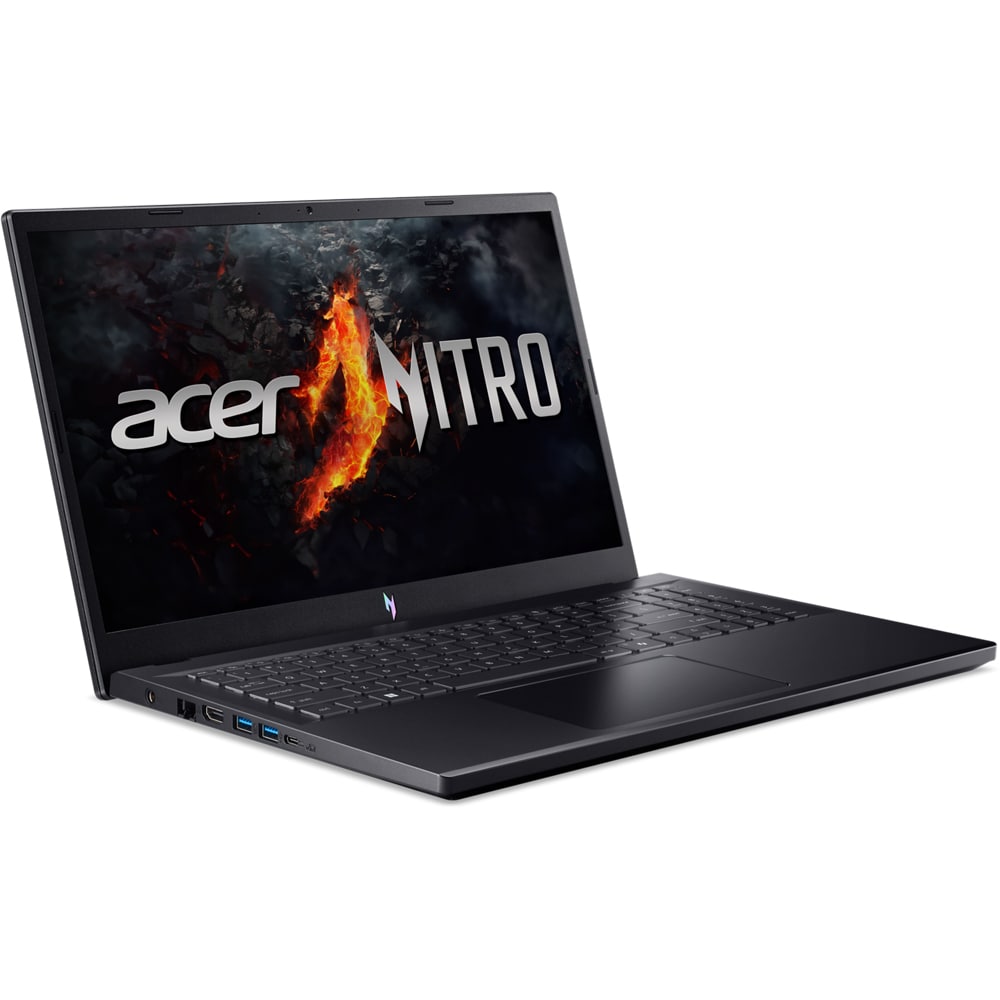Laptop Gaming ACER Nitro V15 ANV15-41-R5J9, AMD Ryzen 7 7735HS pana la 4.75GHz, 15.6" Full HD, 16GB, SSD 512GB, NVIDIA GeForce RTX 4050 6GB, Linux, negru