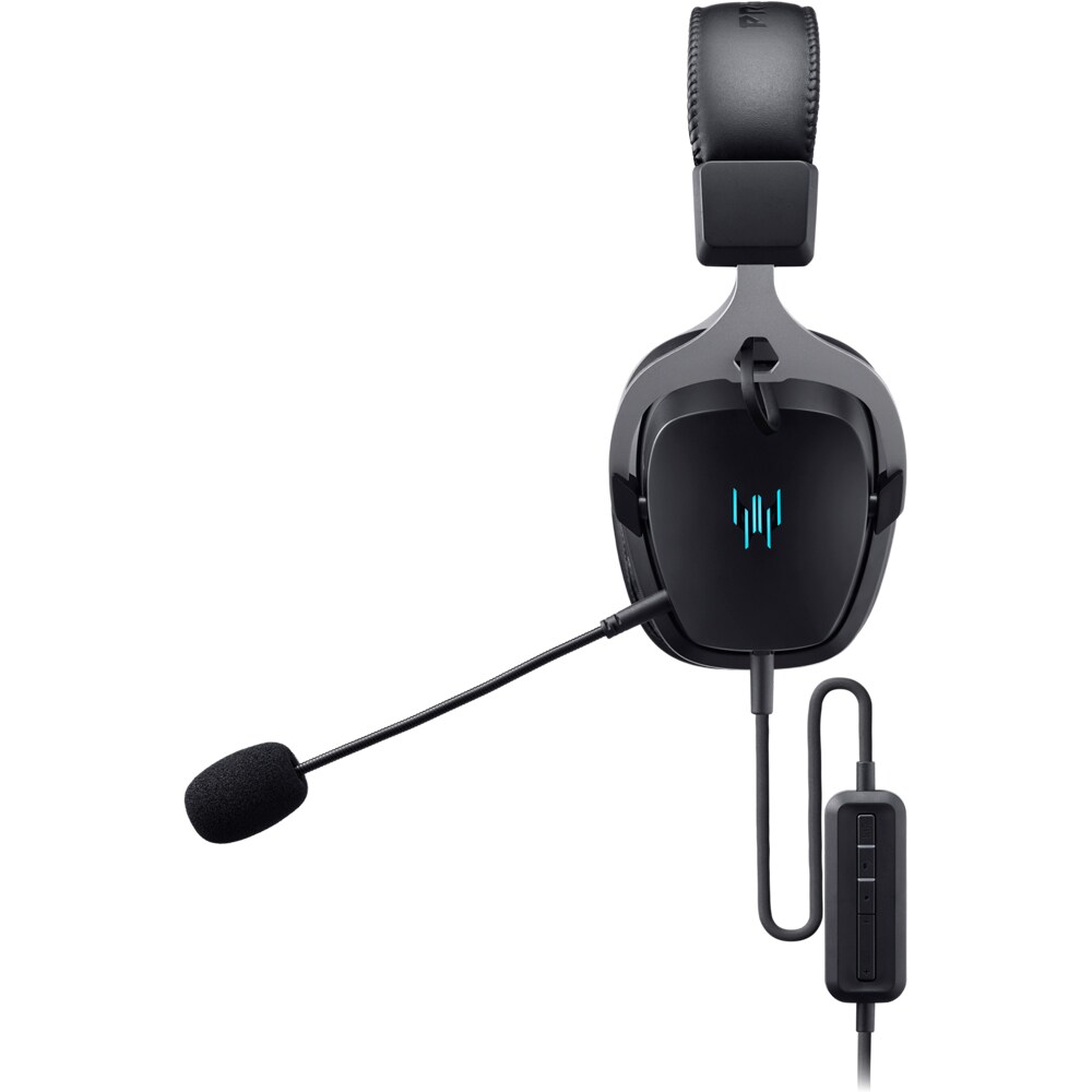 Casti Gaming ACER Predator Galea 370, 7.1 surround, USB, negru