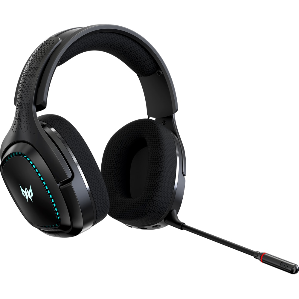 Casti Gaming Wireless ACER Predator Galea 550, multiplatforma, stereo, negru