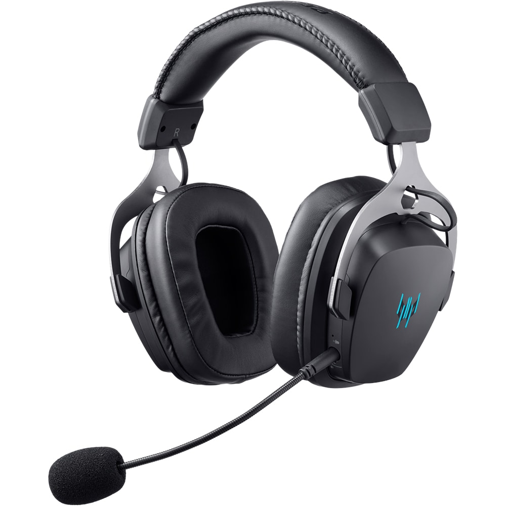 Casti Gaming Wireless ACER Predator Galea 570, multiplatforma, stereo, negru