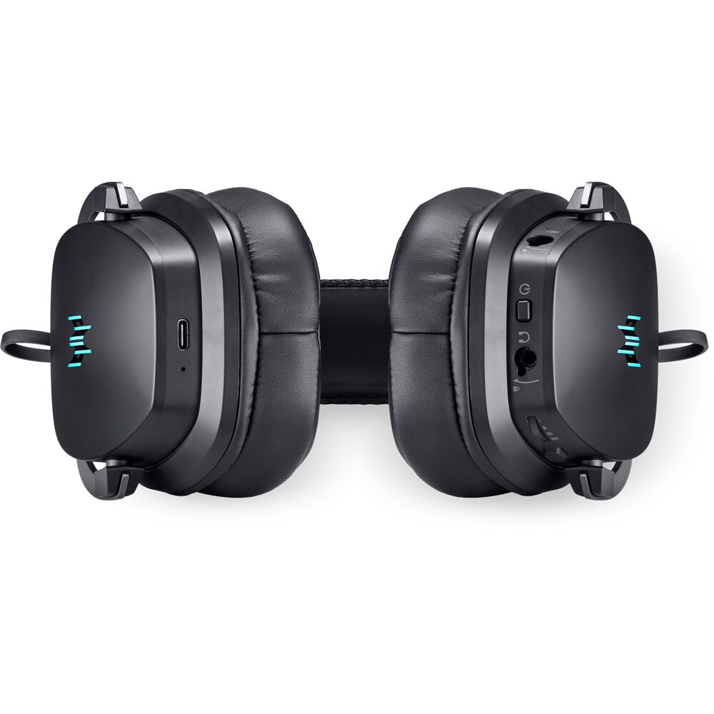 Casti Gaming Wireless ACER Predator Galea 570, multiplatforma, stereo, negru
