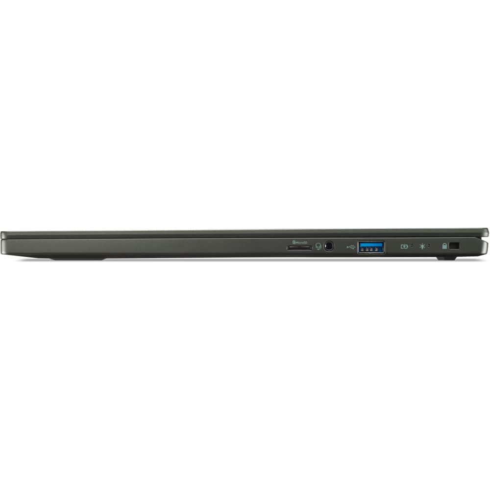 Laptop ACER Swift Edge 16 OLED SFE16-44-R9NE, AMD Ryzen 7 8840U pana la 5.1GHz, 16" 3.2K, 16GB, SSD 1TB, AMD Radeon Graphics 780M, Windows 11 Home, Olivine Black