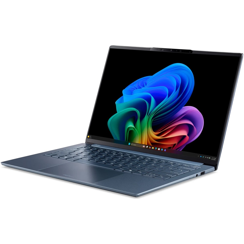 Laptop ACER Swift Go 14 AI OLED SFG14-I71-59UD, Intel Core Ultra 5 325 pana la 4.5GHz, 14" WUXGA, 16GB, SSD 512GB, Intel Graphics, Windows 11 Home, Frost Blue