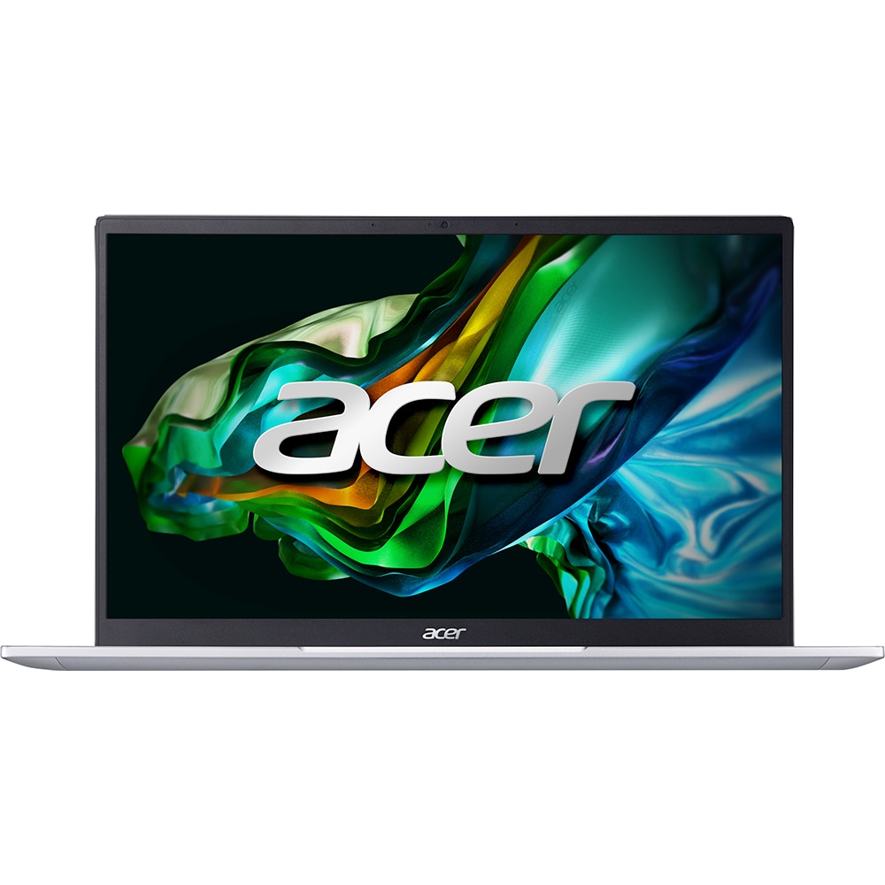 Laptop ACER Swift Go 14 SFG14-41-R7AU, AMD Ryzen 5 7530U pana la 4.5GHz, 14" FHD, 16GB, SSD 512GB, AMD Radeon Graphics, Free DOS, argintiu