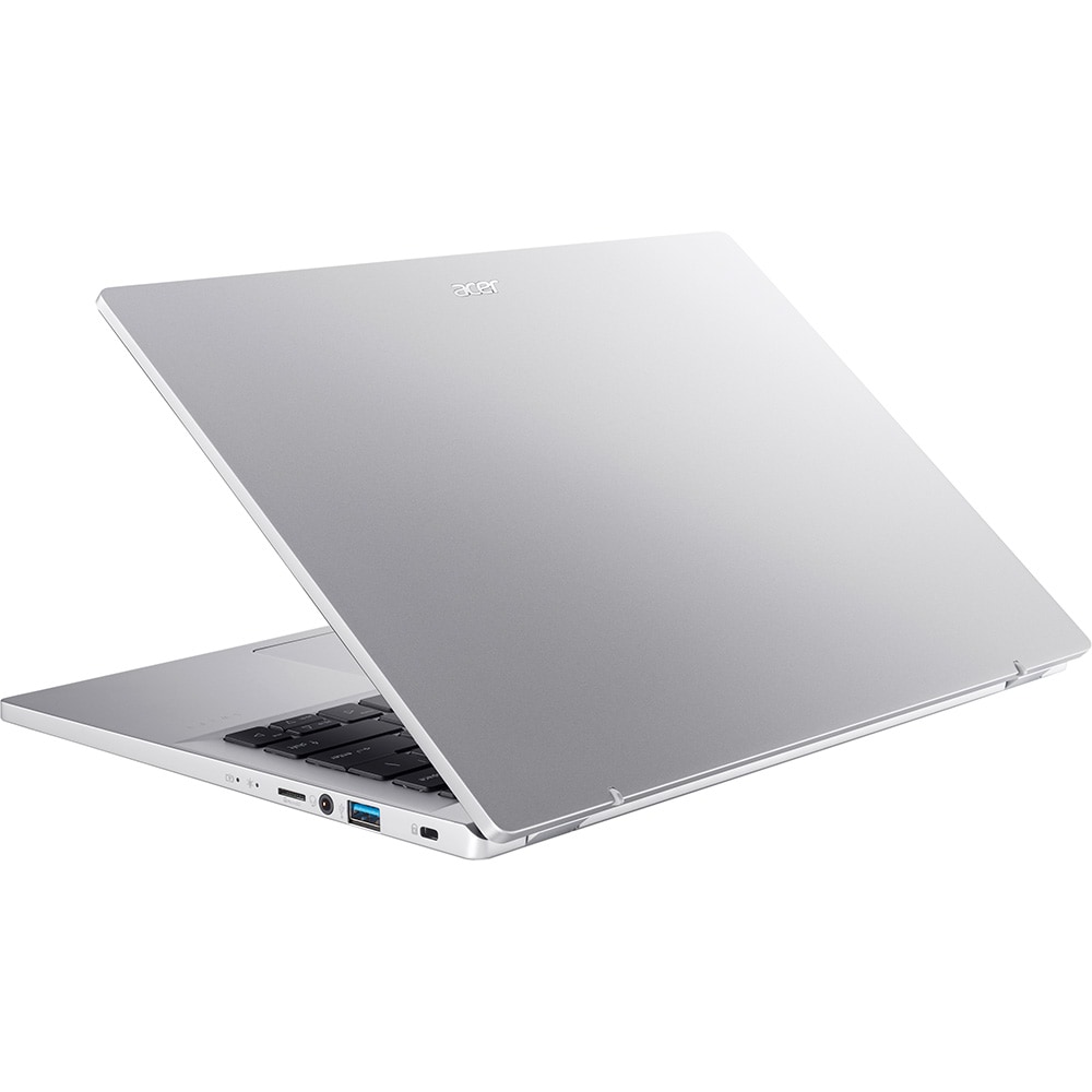 Laptop ACER Swift Go 14 SFG14-42-R90G, AMD Ryzen 5 7640U pana la 4.9GHz, 14" 2.2K, 16GB, SSD 512GB, AMD Radeon Graphics, Free DOS, argintiu