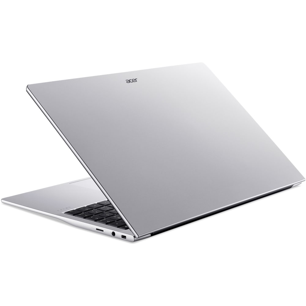 Laptop ACER Swift Lite 16 SFL16-31P-33G9, Intel Core 3 N355 pana la 3.9GHz, 16" WUXGA, 8GB, SSD 512GB, Intel Graphics, Free Dos, Light Silver