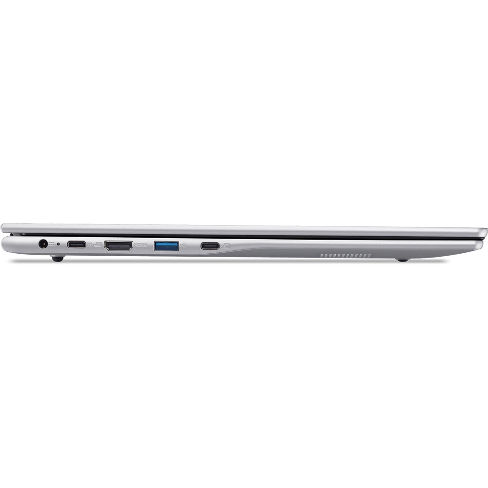 Laptop ACER Swift Lite 16 SFL16-31P-33G9, Intel Core 3 N355 pana la 3.9GHz, 16" WUXGA, 8GB, SSD 512GB, Intel Graphics, Free Dos, Light Silver