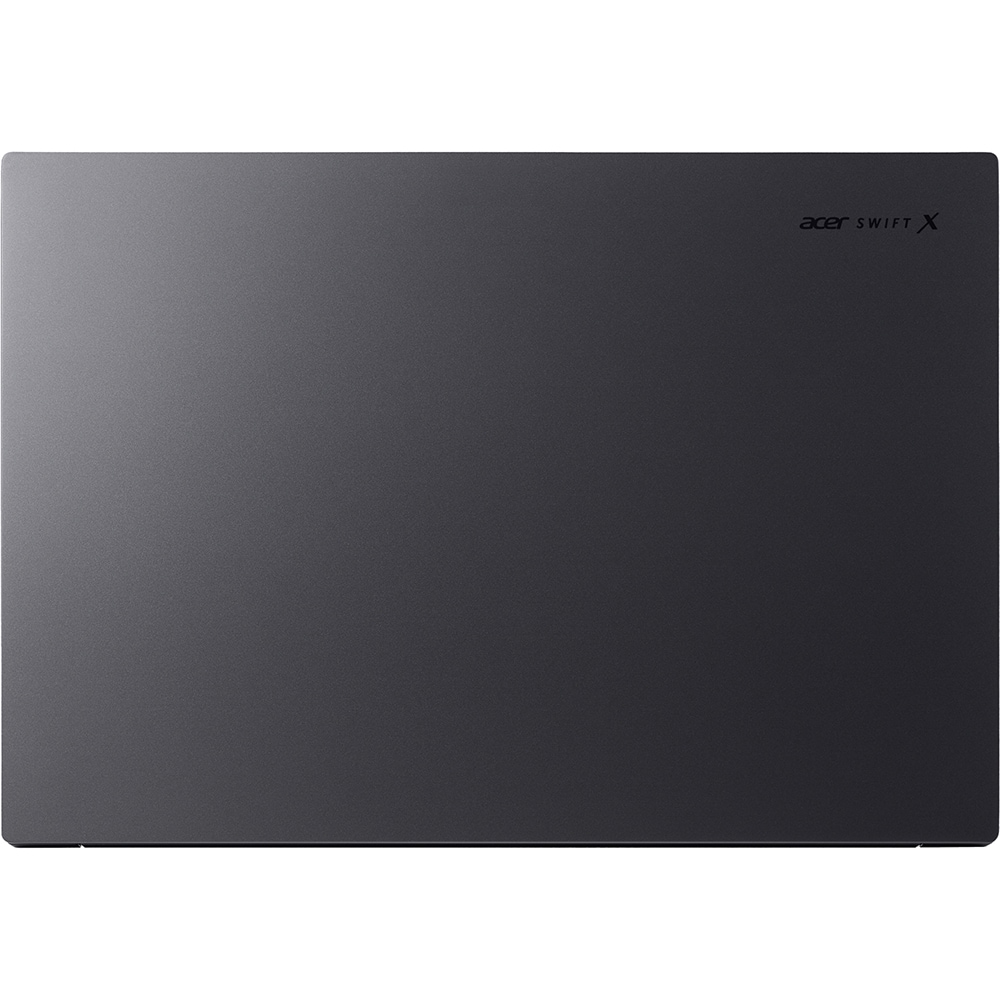 Laptop ACER Swift X 14 OLED SFX14-73G-91ZL, Intel Core Ultra 9 285H pana la 5.4GHz, 14.5" 2.8K, 32GB, SSD 2TB, NVIDIA GeForce RTX 5060 8GB, Windows 11 Home, Titanium Gray