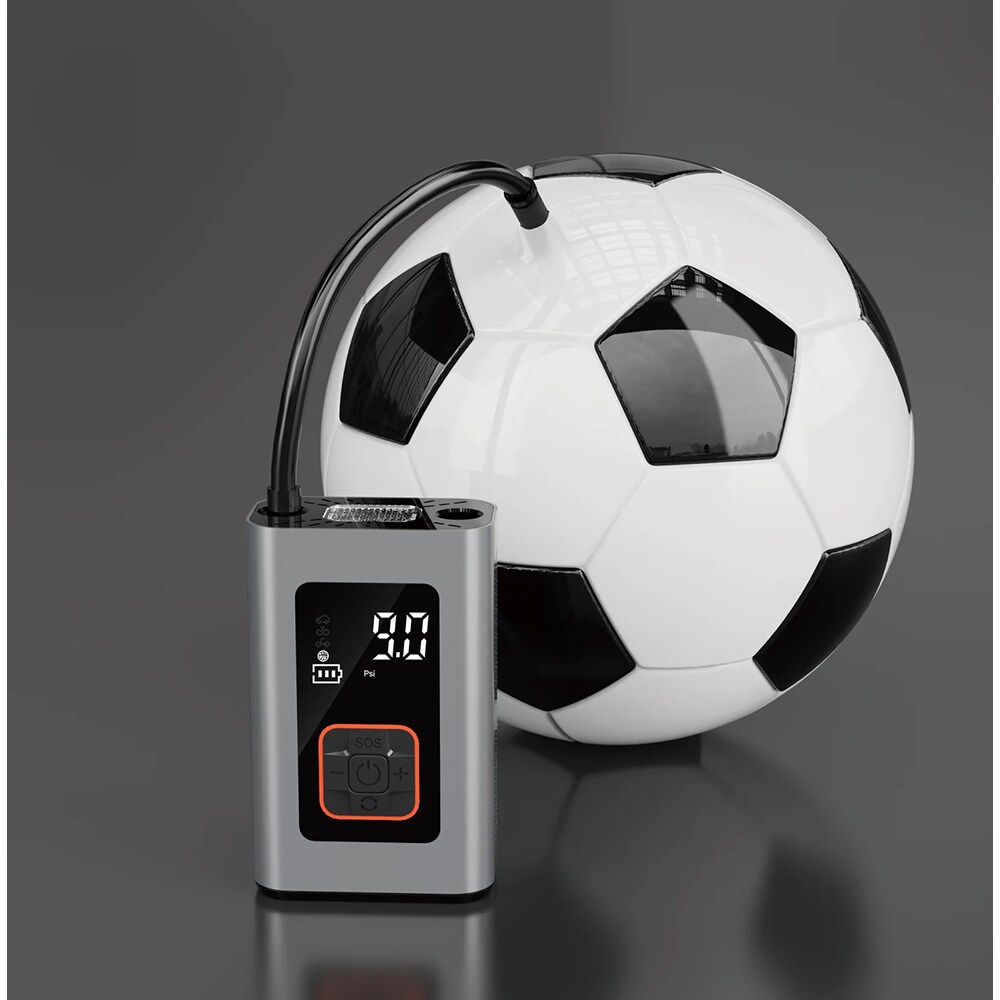 Compresor auto ECHIPA NATIONALA DE FOTBAL A ROMANIEI, 10.3 bar, PowerBank, 60W, 5V
