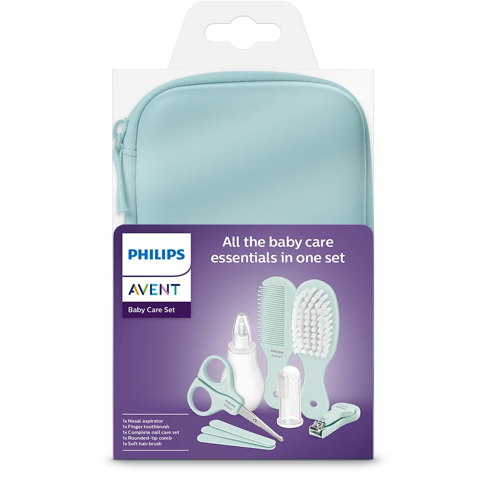 Kit ingrijire PHILIPS AVENT SCH401/00, 0 luni+, verde deschis-gri