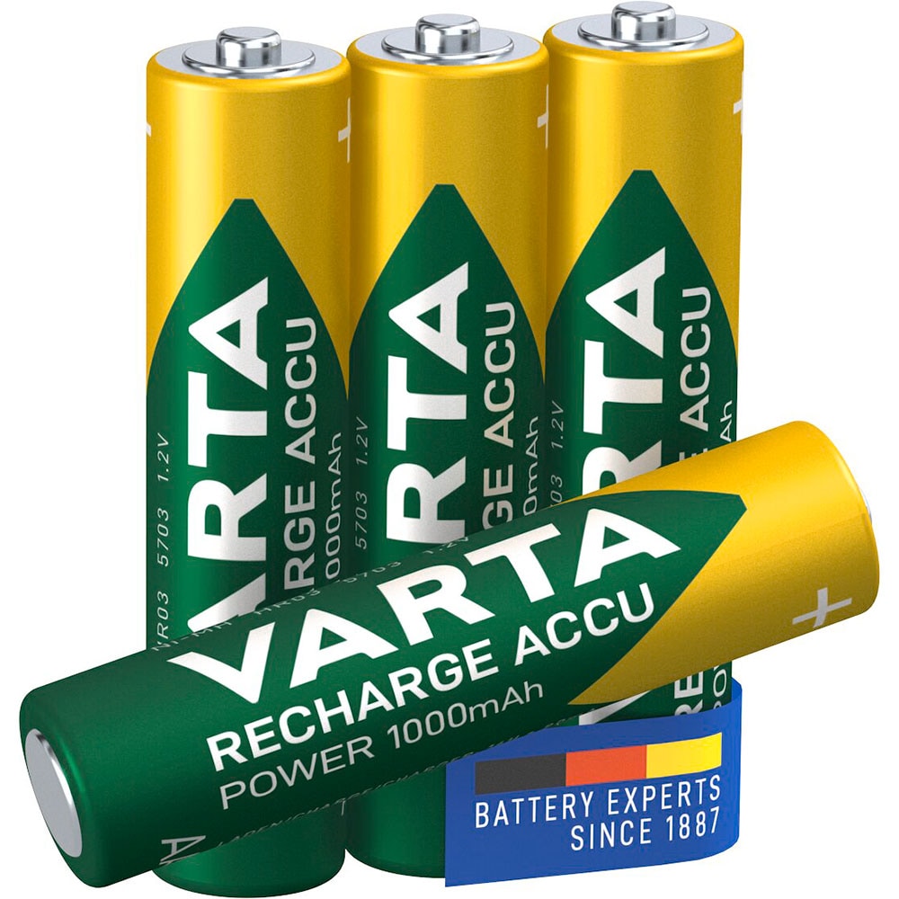 Acumulatori VARTA Accu, 1000mAh, AAA, 4 bucati