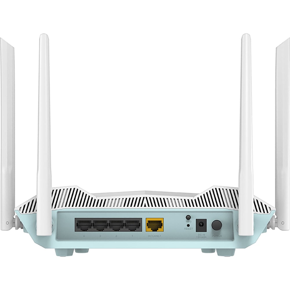 Router Wireless Gigabit D-LINK Eagle Pro AI R32 AX3200, WI-Fi 6, Dual-Band 800 + 2402 Mbps, alb