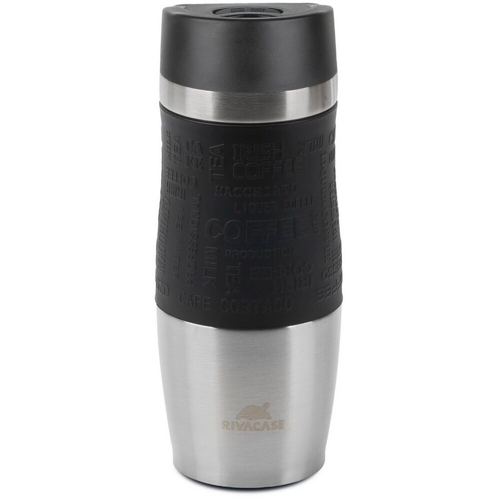 Termos RIVACASE 90346SL, 0.38l, inox, gri