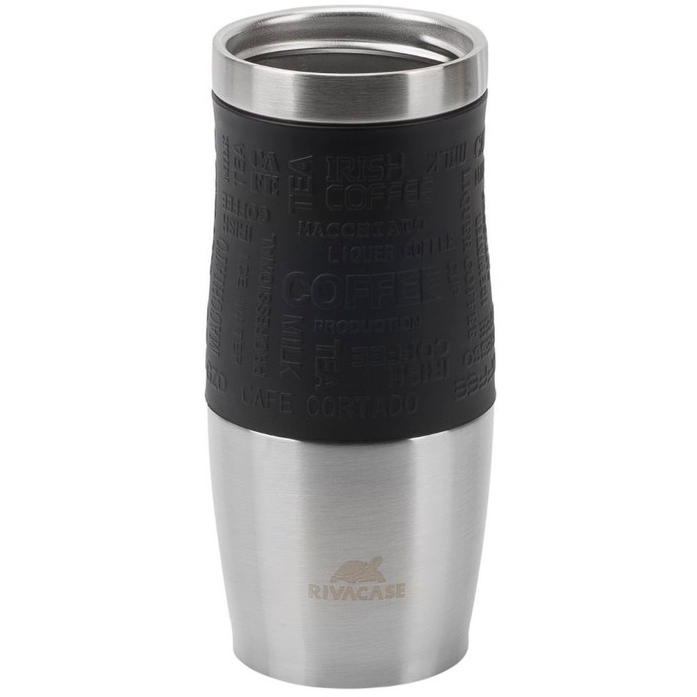 Termos RIVACASE 90346SL, 0.38l, inox, gri