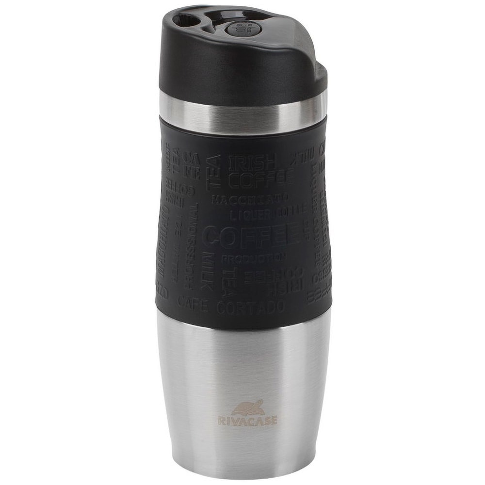 Termos RIVACASE 90346SL, 0.38l, inox, gri
