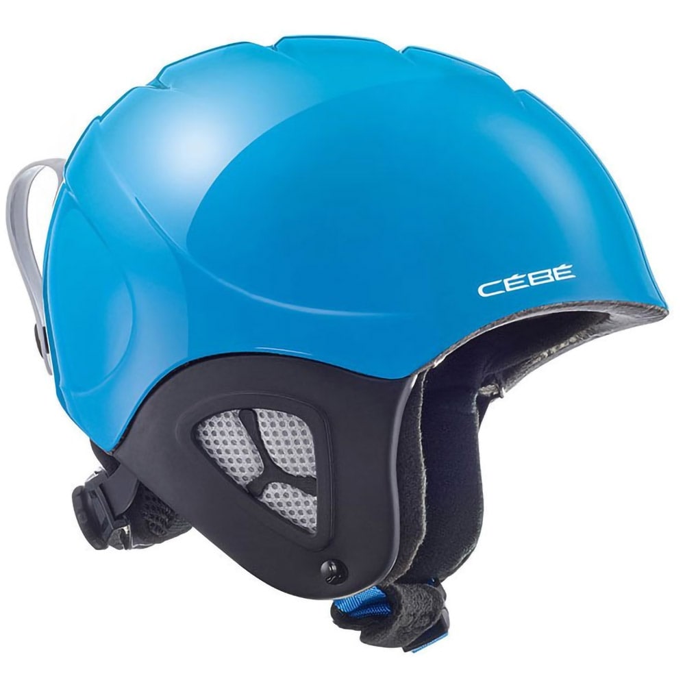 Casca ski CEBE Pluma Junior Shiny, 48-51 cm, albastru-negru