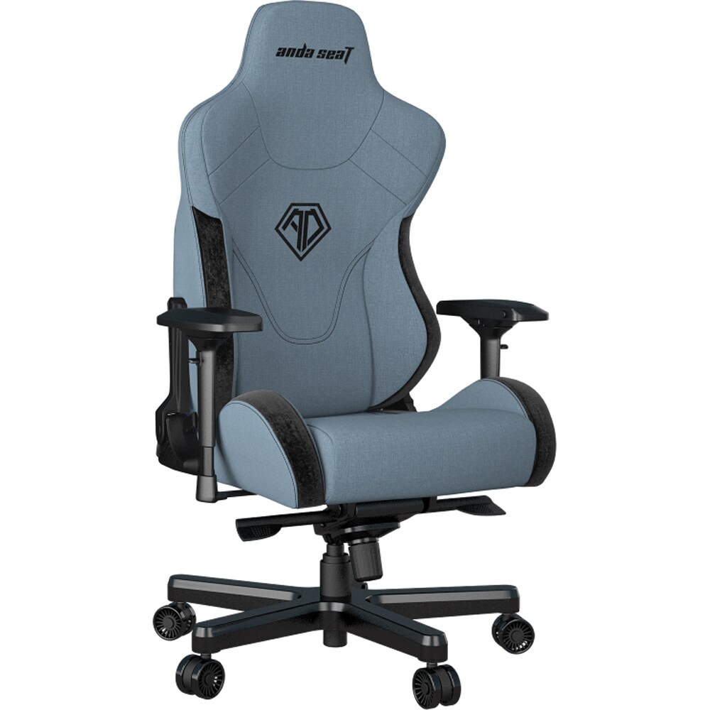 Scaun Gaming ANDA SEAT T-PRO 2 XL, textil, albastru